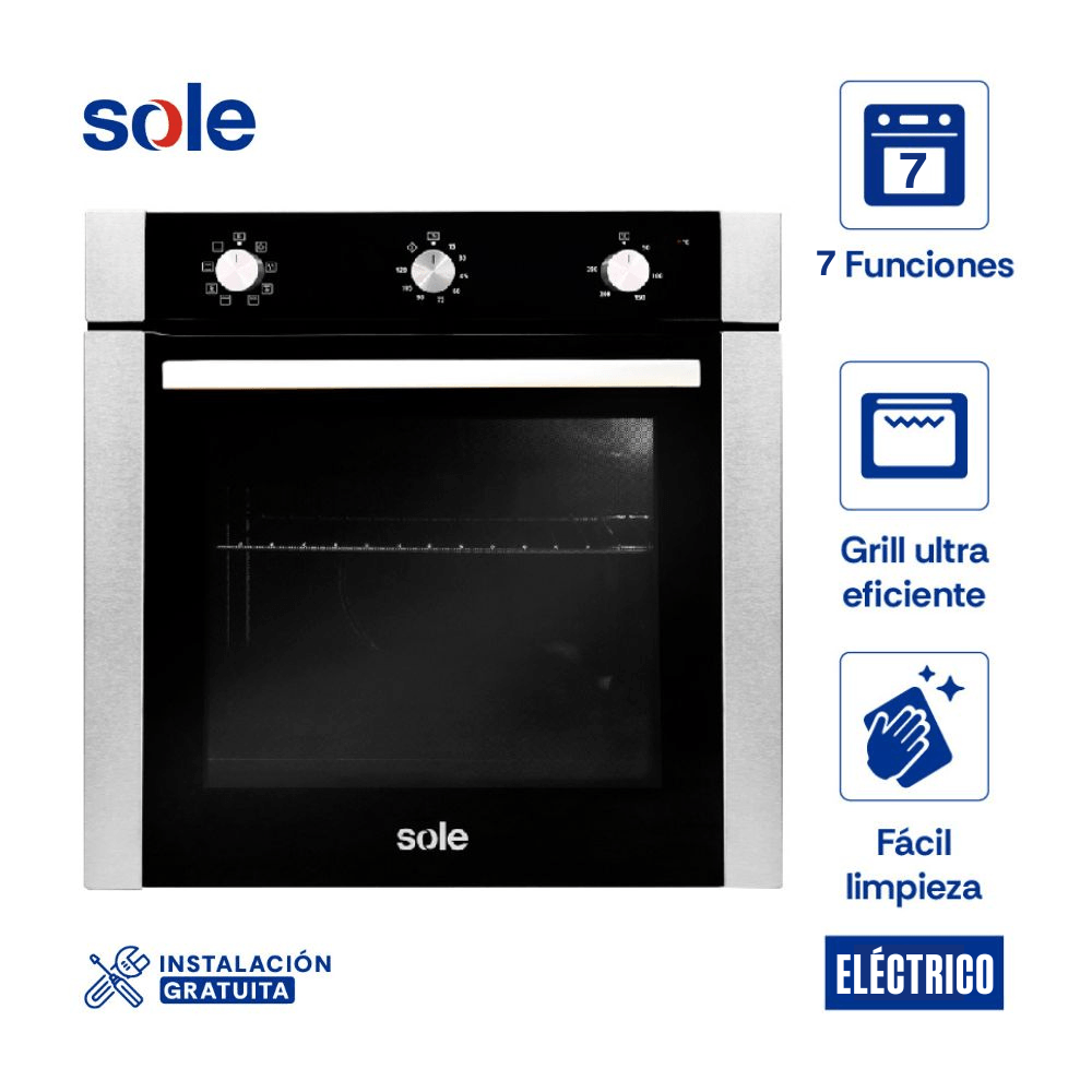 Horno Empotrable Sole Perfect 65L