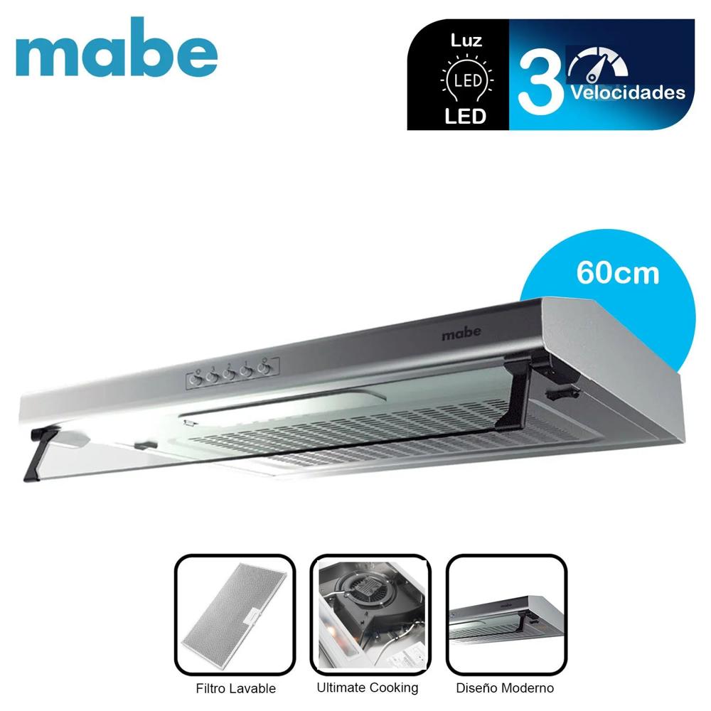 Campana Extractora Mabe CMU6020PI0 60cm