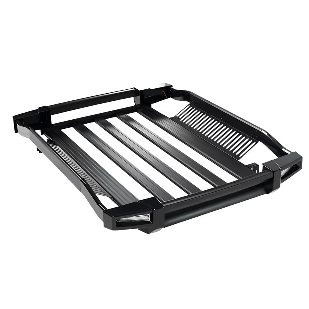 Parrilla Aerodinamica Con Rejilla Color Negro De 140Cm