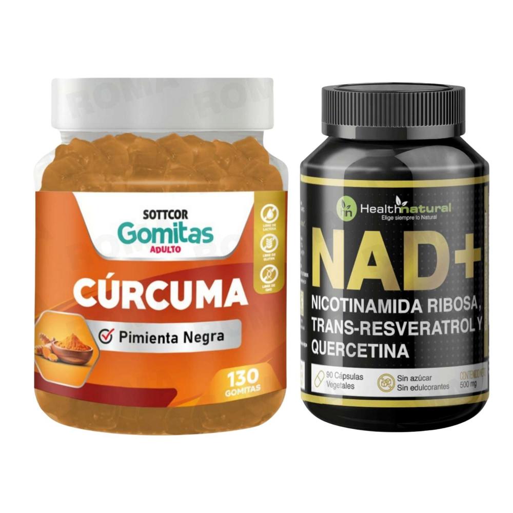 GOMITAS CÚRCUMA + NAD+ HEALTHNATURAL
