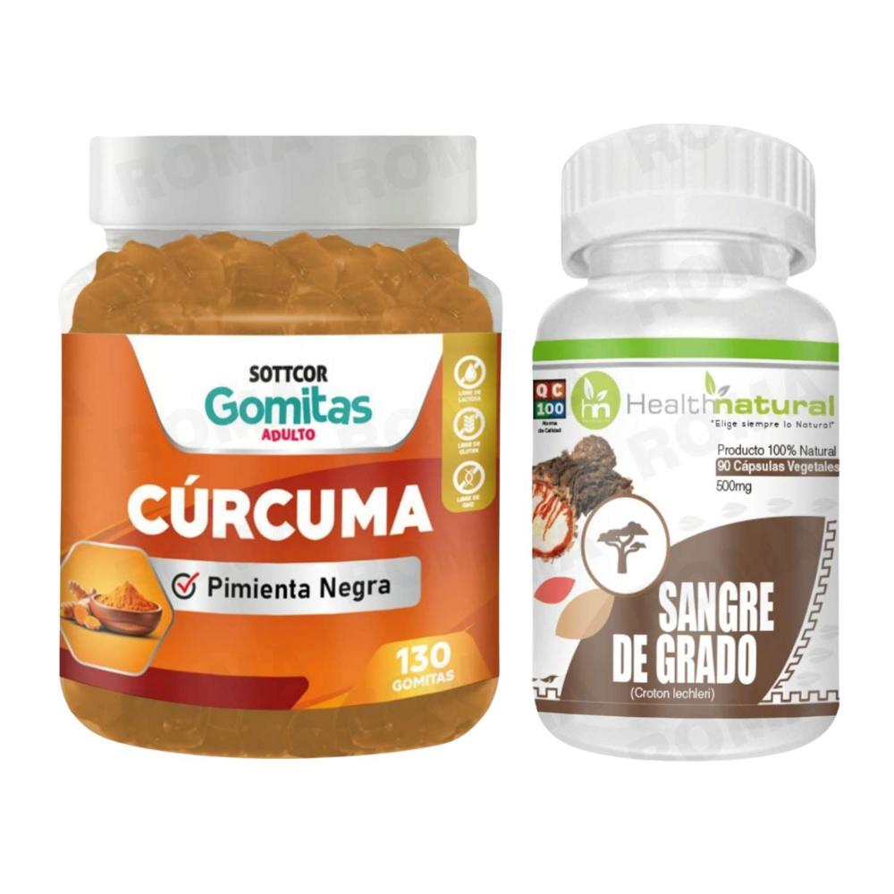 GOMITAS CÚRCUMA + SANGRE DE GRADO HEALTHNATURAL