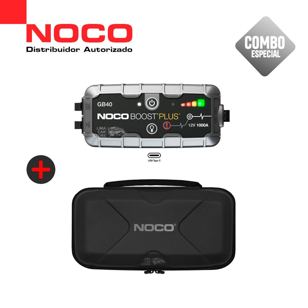 Combo Noco GB40 Arrancador Batería portátil + Estuche
