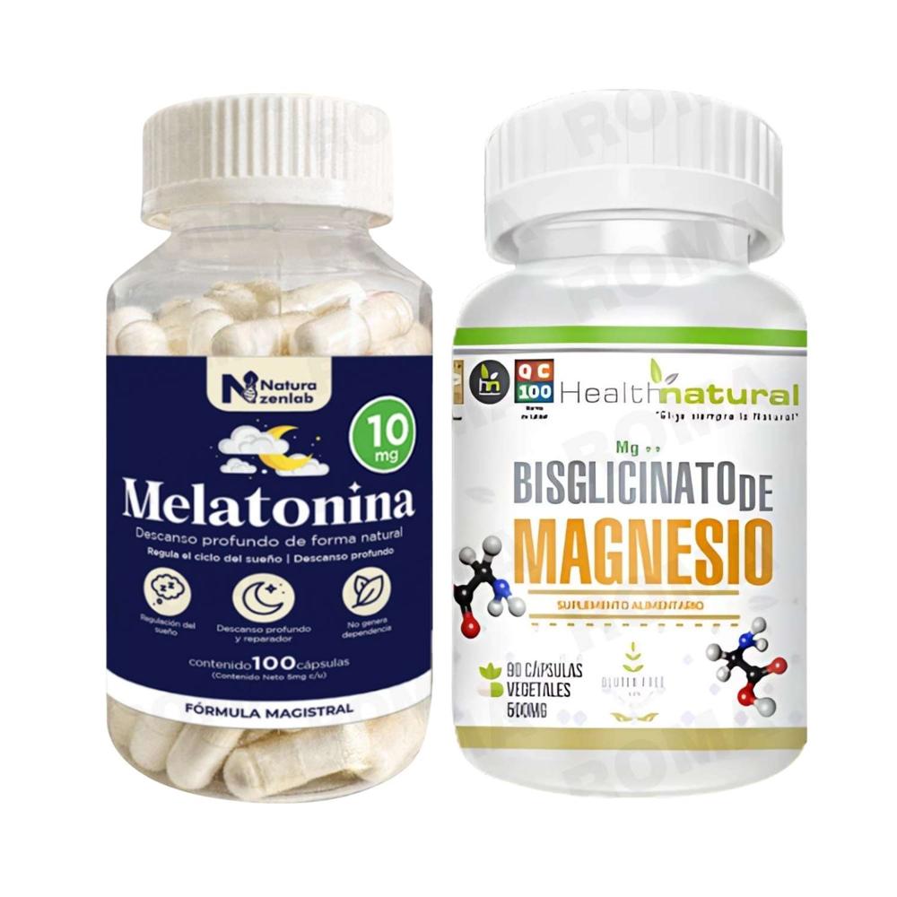MELATONINA 10MG+ BISGLICINATO DE MAGNESIO HEALTHNATURAL