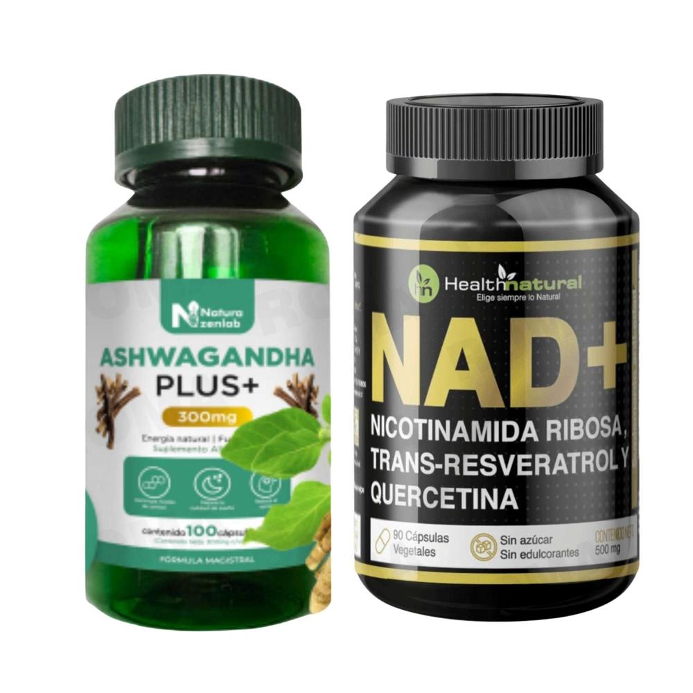 ASHWAGANDHA PLUS + NAD+ HEALTHNATURAL