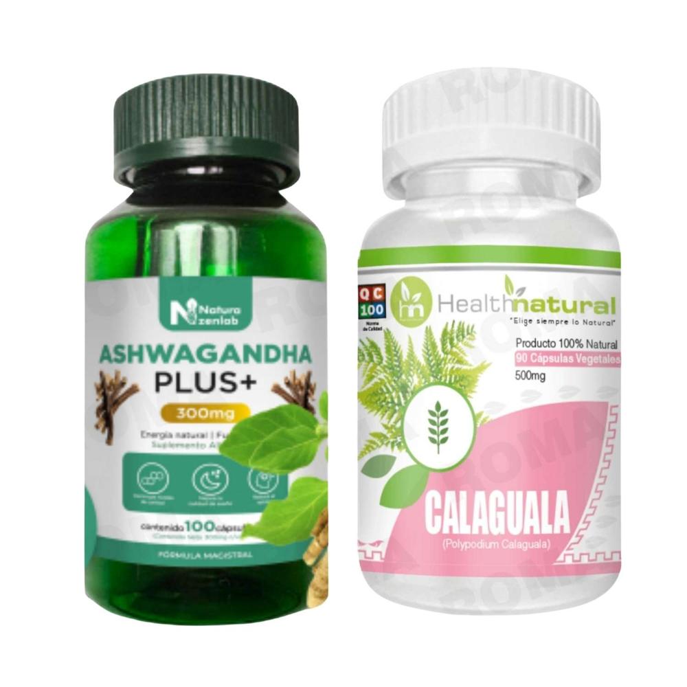 ASHWAGANDHA PLUS + CALAGUALA HEALTHNATURAL