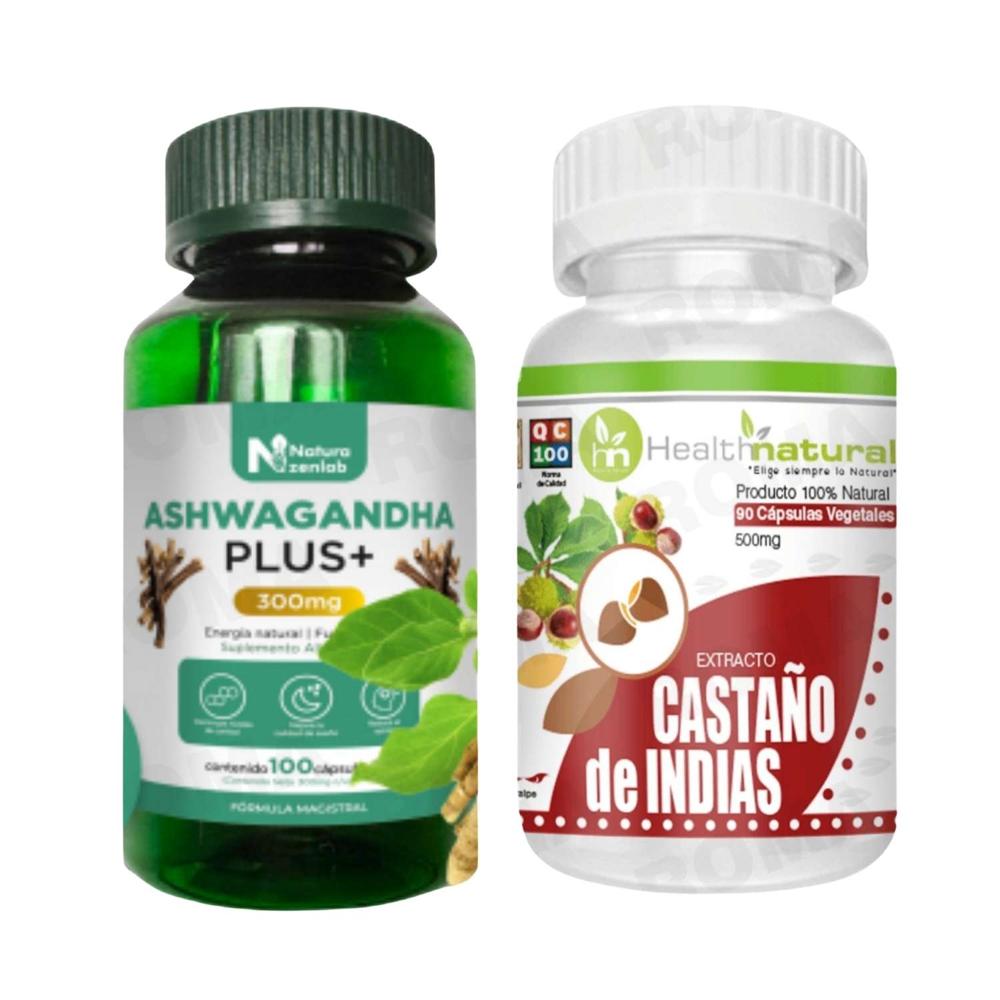 ASHWAGANDHA PLUS + CASTAÑO DE INDIAS HEALTHNATURAL