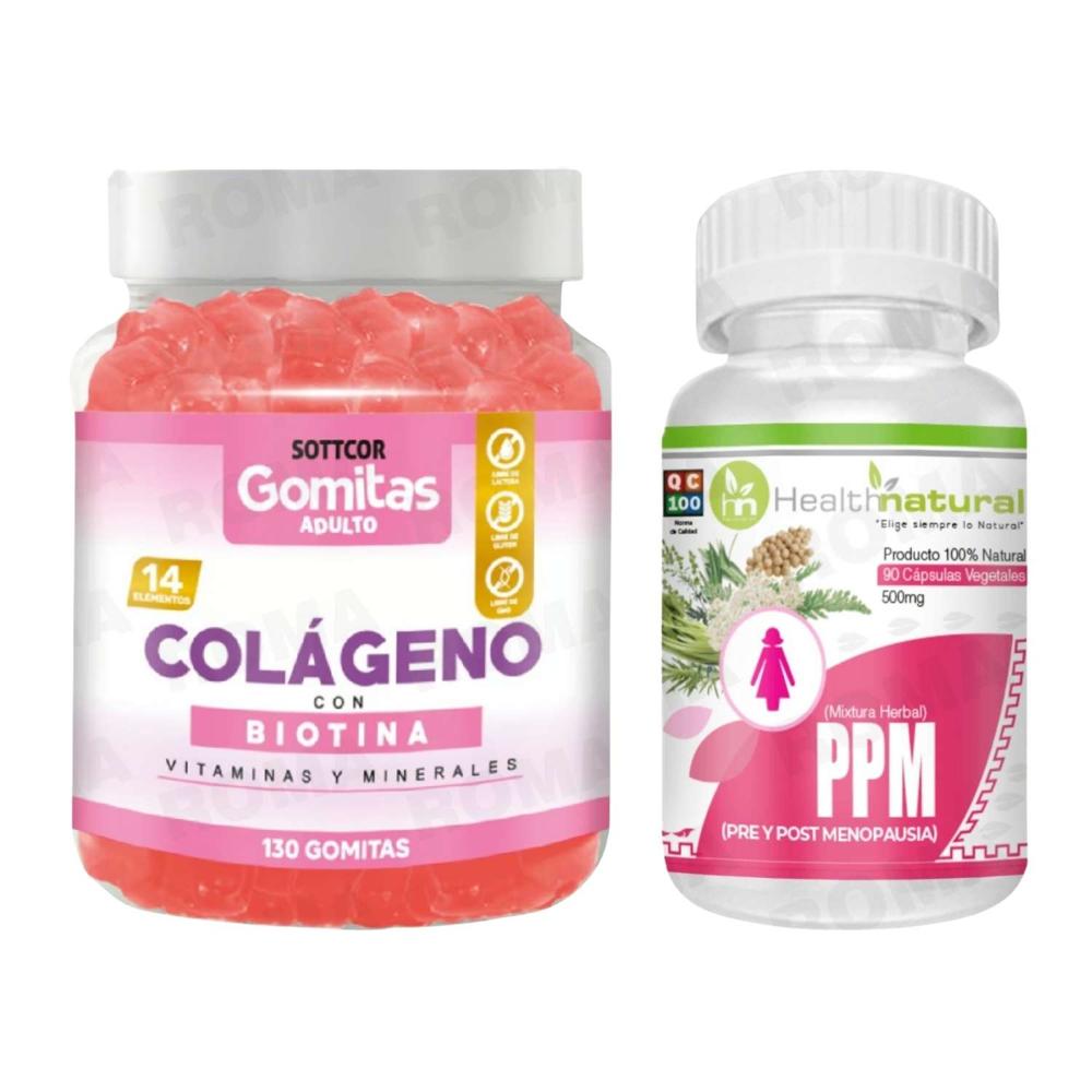 GOMITAS COLÁGENO + PPM(PRE Y POST MENOPAUSIA)HEALTHNATURAL GOMITAS COLÁGENO + PPM(PRE Y POST MENOPAUSIA)HEALTHNATURAL