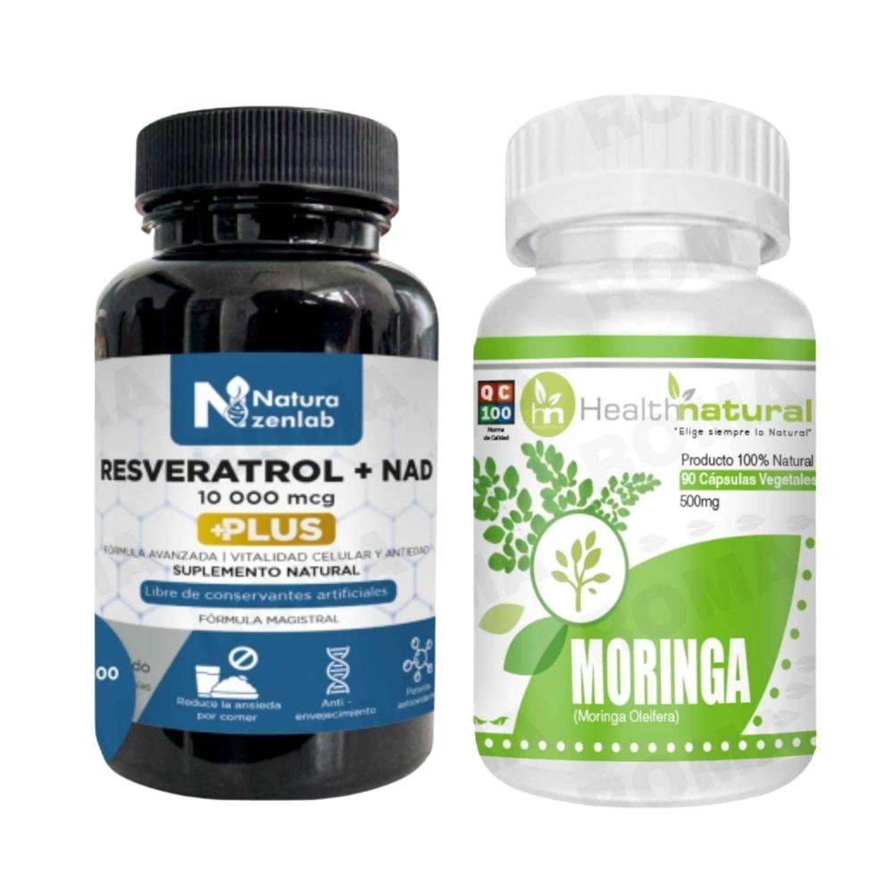 RESVERATROL + NAD + MORINGA HEALTHNATURAL