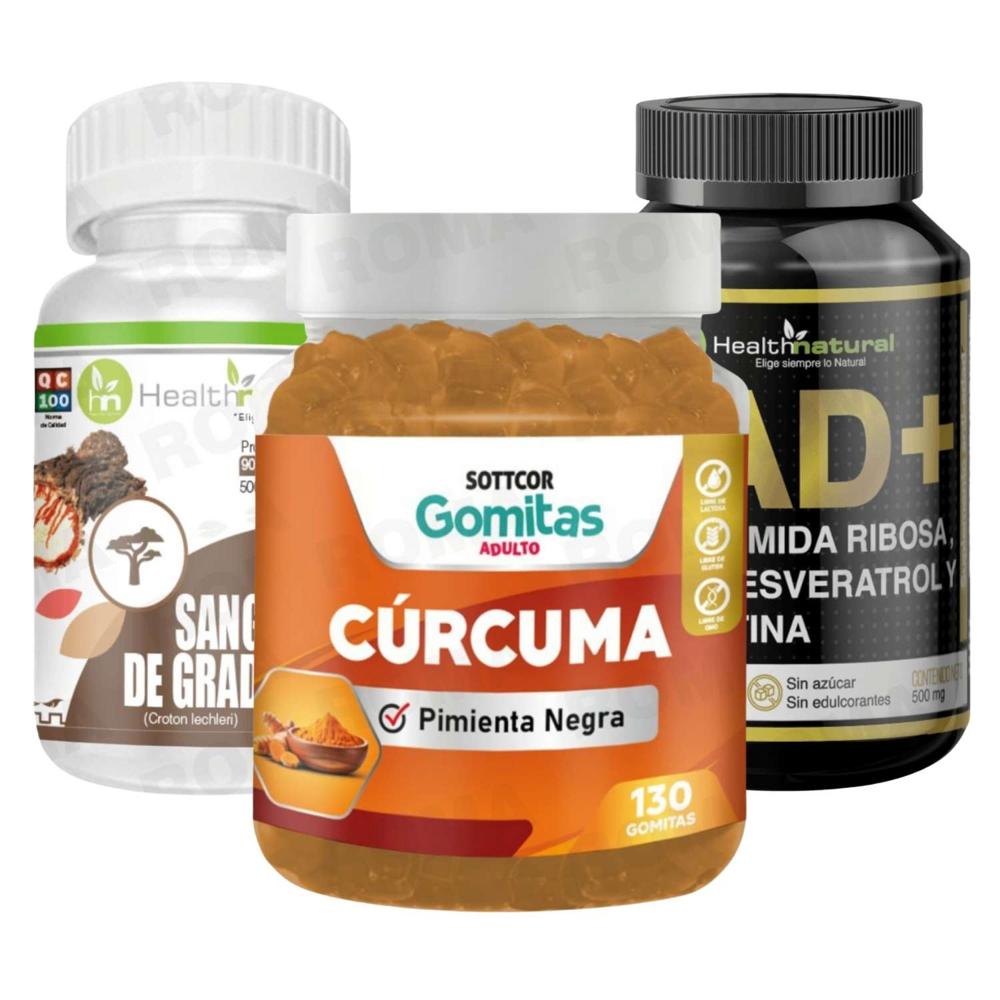 GOMITAS CÚRCUMA + SANGRE DE GRADO + NAD+ HEALTHNATURAL GOMITAS CÚRCUMA + SANGRE DE GRADO + NAD+ HEALTHNATURAL