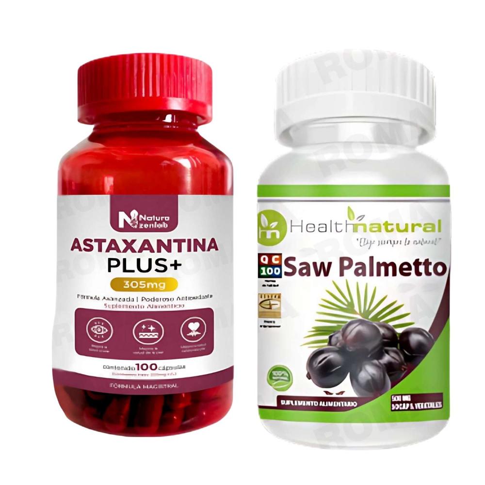ASTAXANTINA PLUS + SAW PALMETTO HEALTHNATURAL