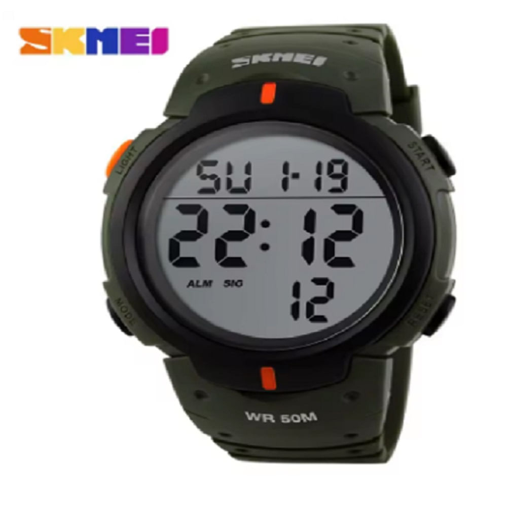 Reloj Digital Skmei 1068 Deportivo Caballero Resistente al Agua