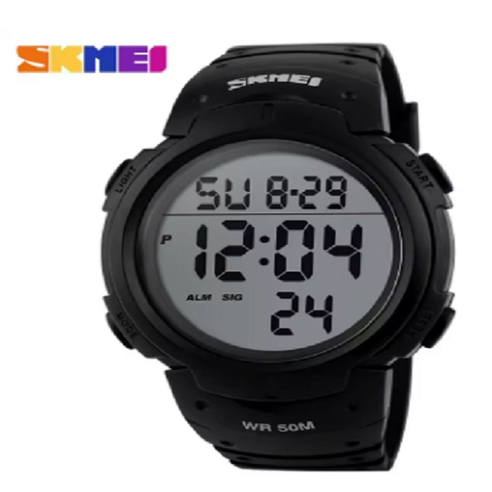 Reloj Digital Skmei 1068 Deportivo Caballero Resistente al Agua