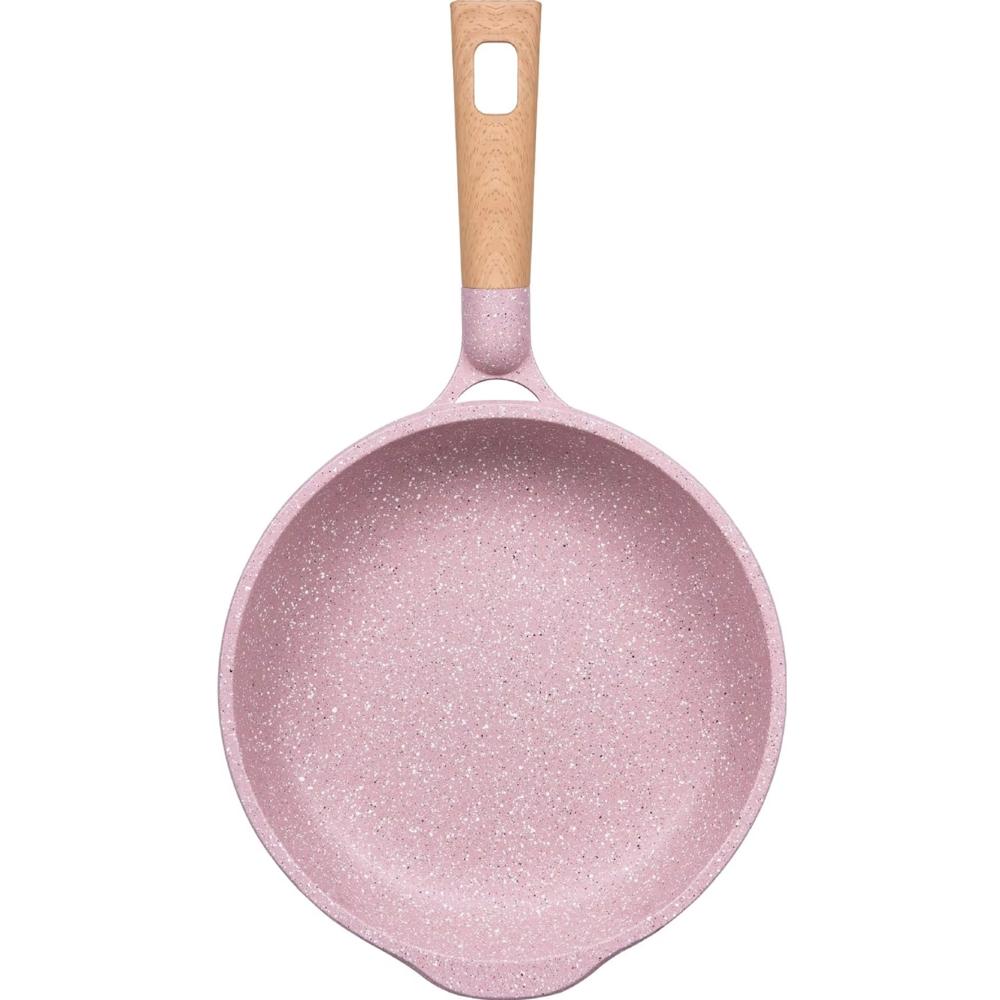 Sartén Antiadherente con Tapa - MGC N° 24 Color Rosa