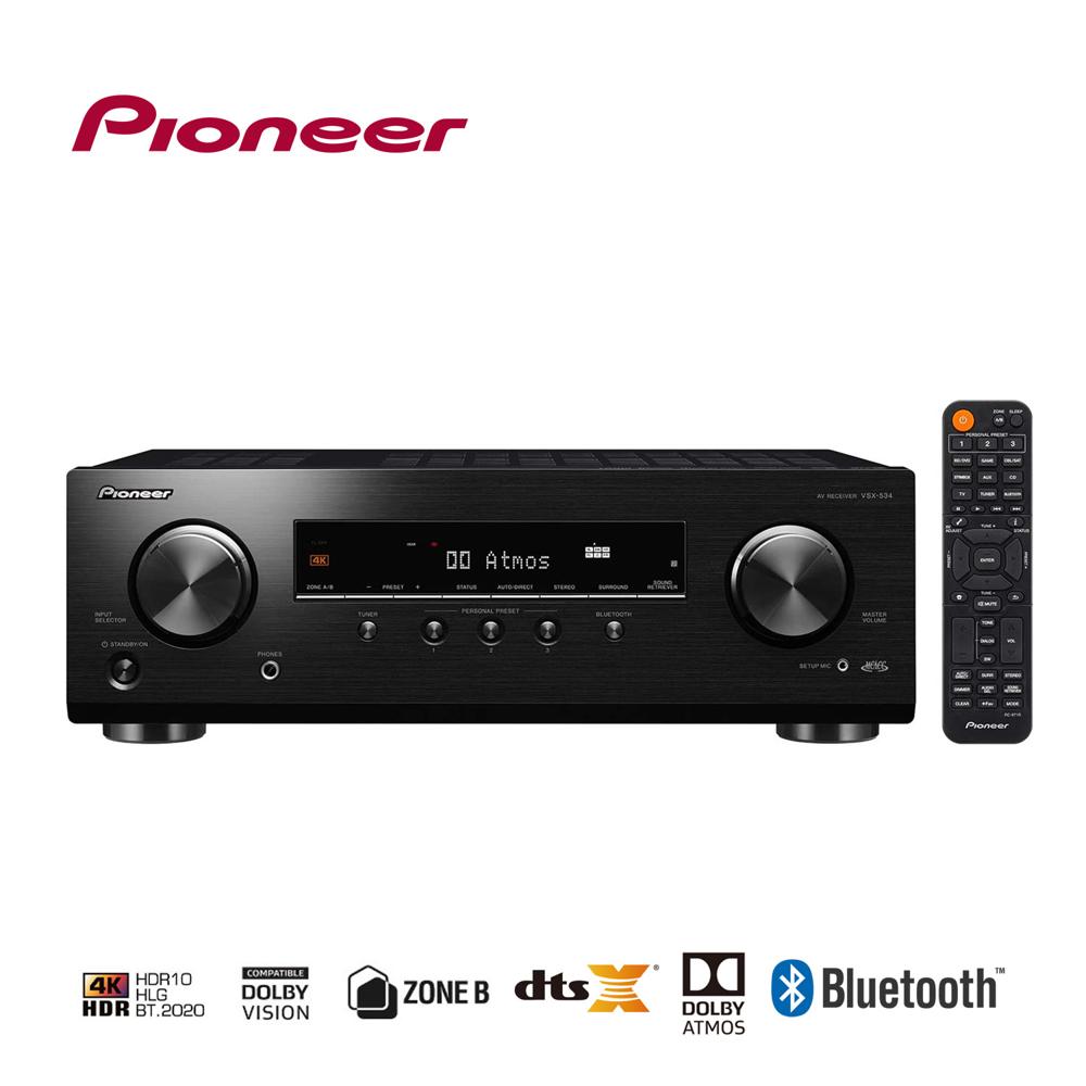 Amplificador Pioneer Vsx-534 Receptor Av 5.2 Canaies4K Bth Version USA