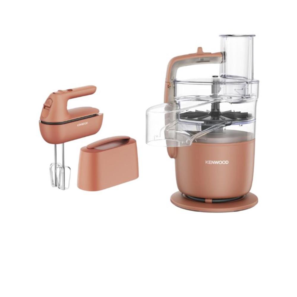 Procesador Multipro y Quick Mix Kenwood Go Collection Rojo Arcilla