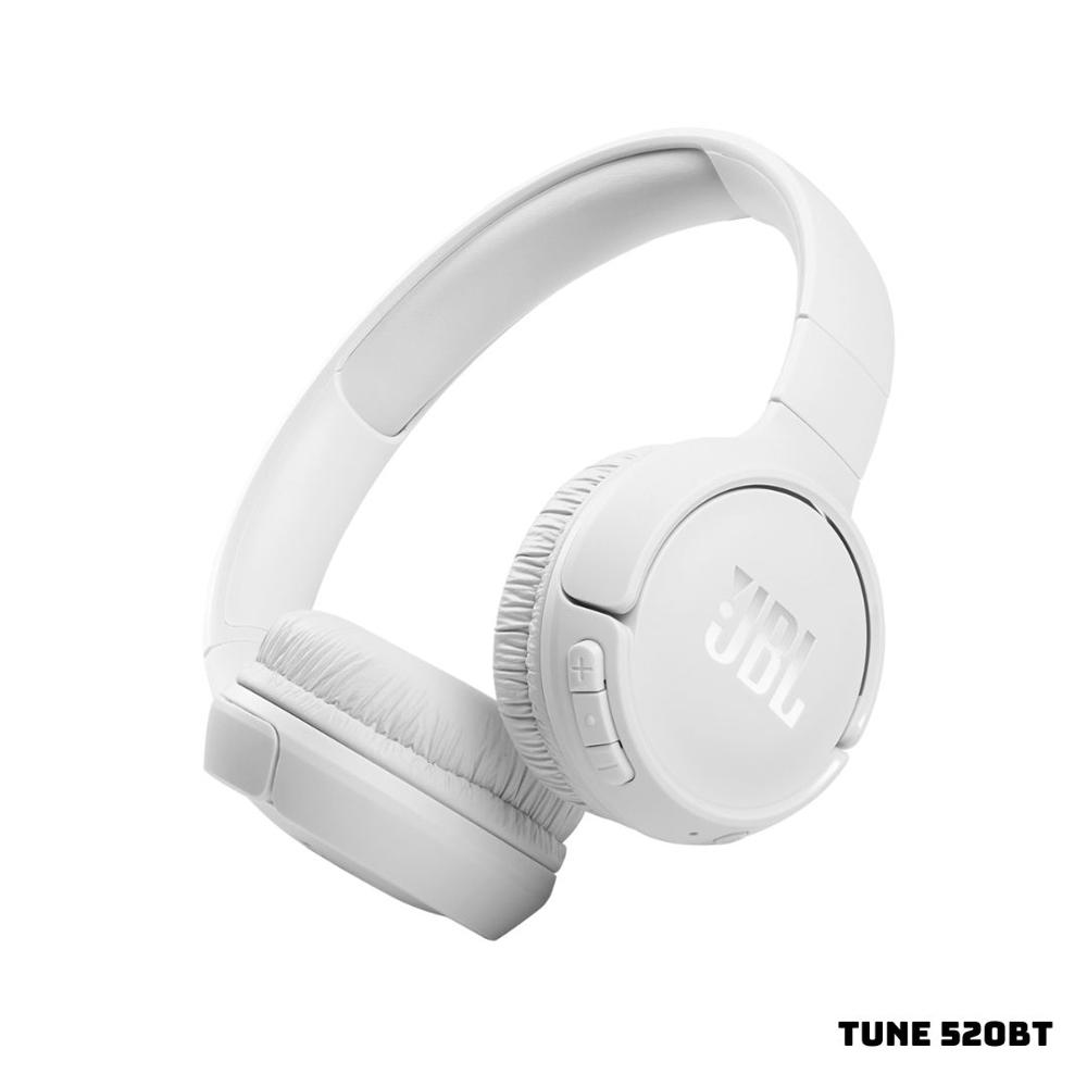 AUDIFONOS JBL TUNE 520 BLUETOOTH ON-EAR BLANCO