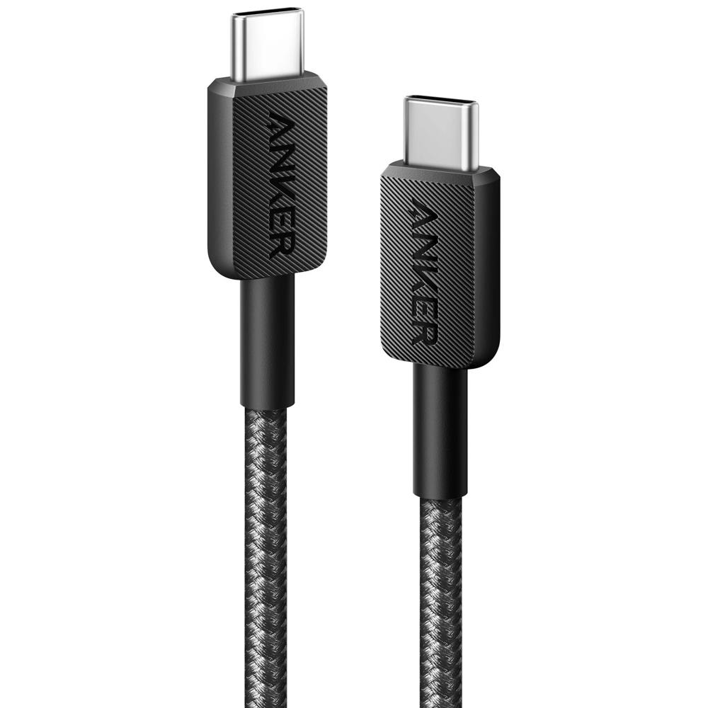 Cable Anker USB-C a USB-C 60W 180cm Carga Rápida Trenzado - A81F6H11