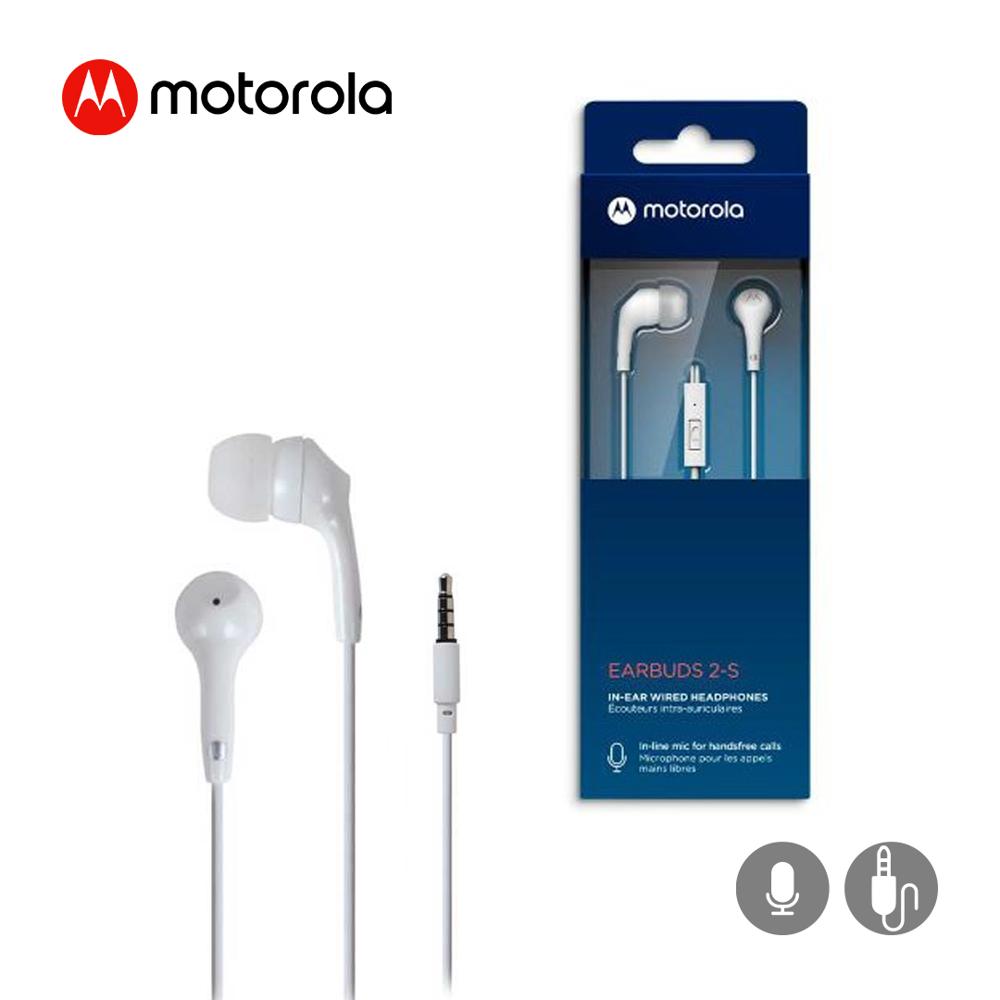 Audífonos Motorola IN EAR Wired C-Micro Earbuds 2-S Blanco