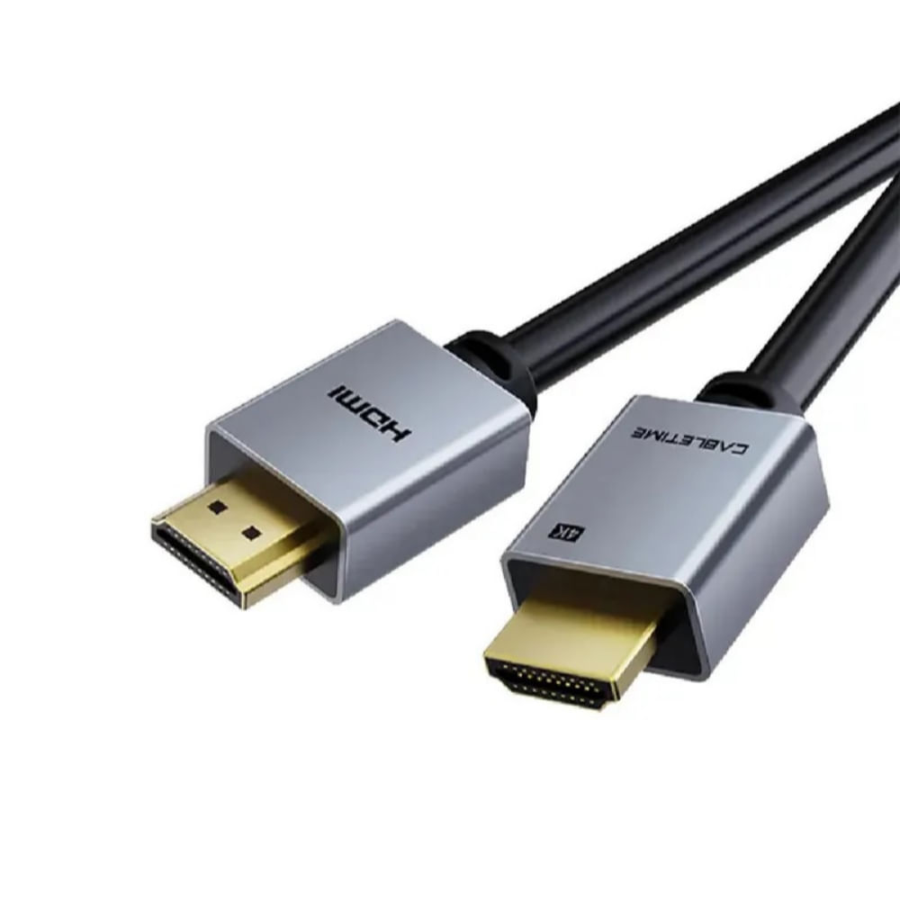 Cable Cabletime Hdmi 2.0 4K de 5 metros chapado en oro