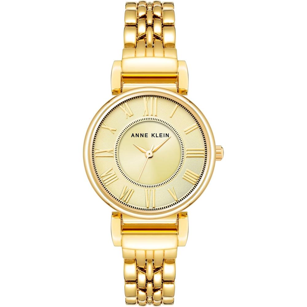 Anne Klein AK/2159SVSV reloj para mujer con pulsera metálica | Gold/Champagne