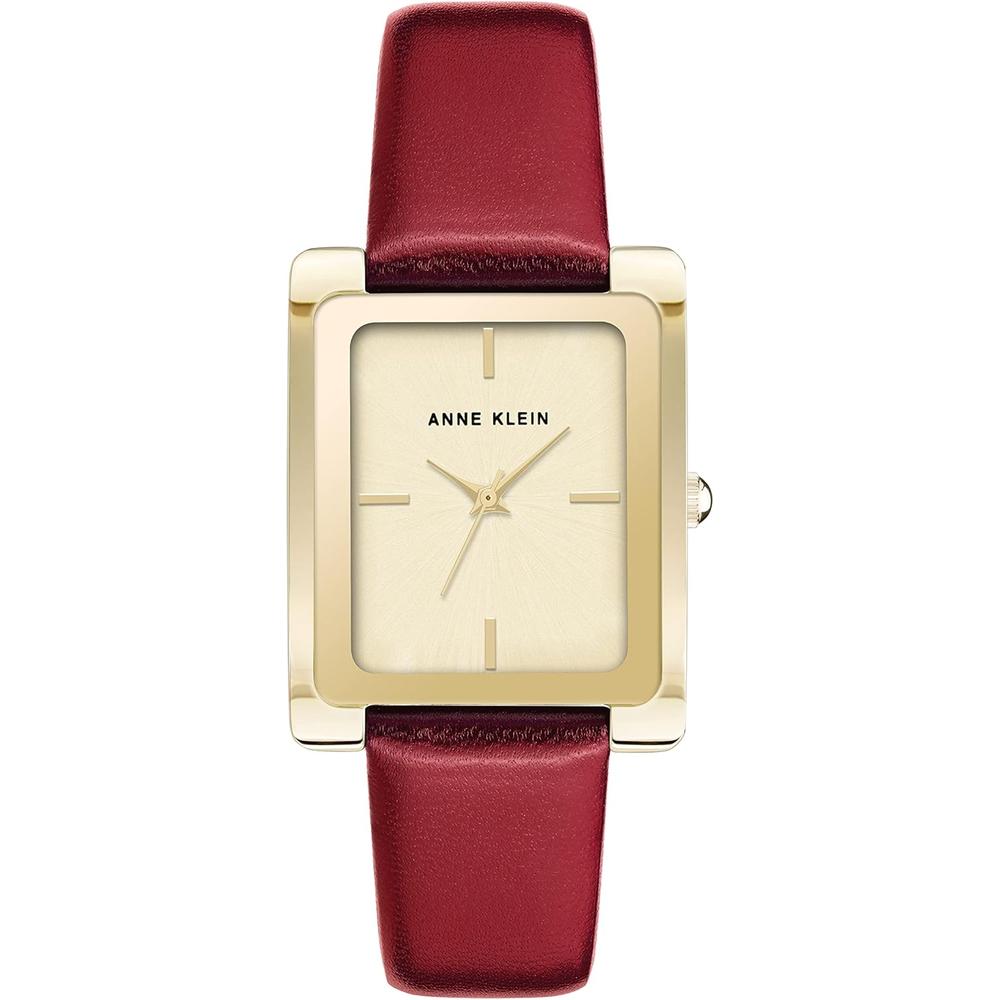 Anne Klein AK/2707TTTN reloj para dama con correa de piel | Oro rojo