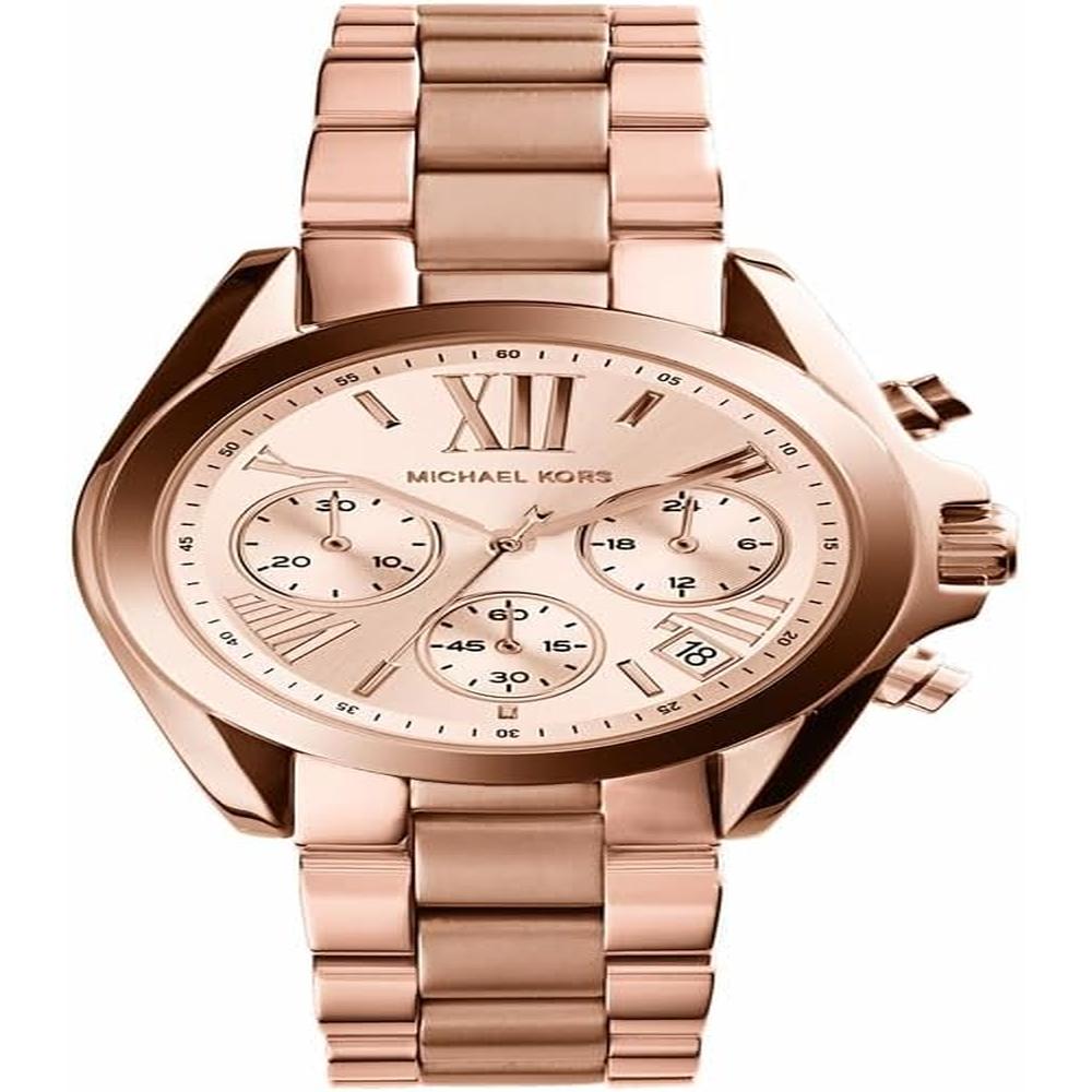 Michael Kors MK5605 Bradshaw reloj de mujer de acero | Oro Rosa