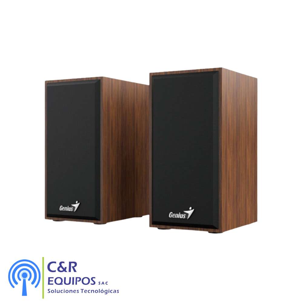 PARLANTE GENIUS SP-HF180 6W USB POWER WOOD