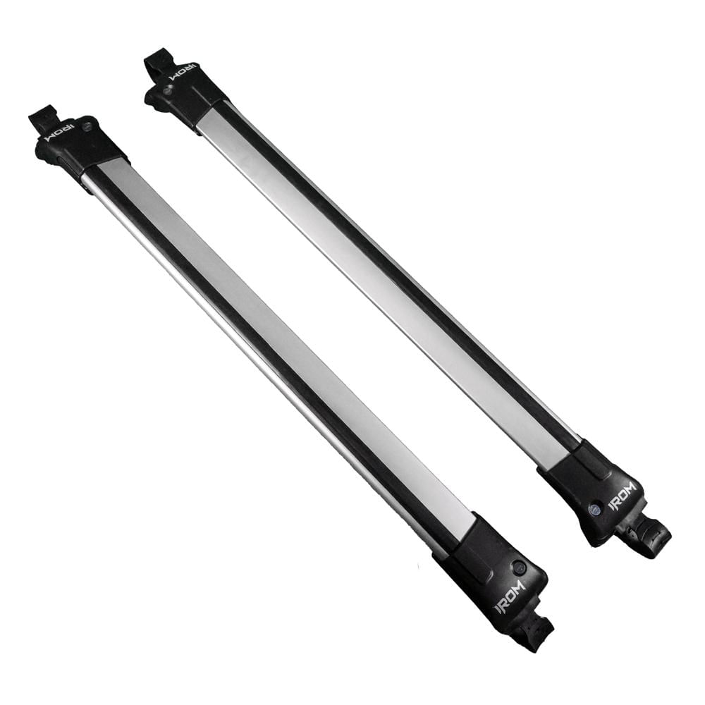 Barra Transversal Con Llave Color Plomo De 120Cm