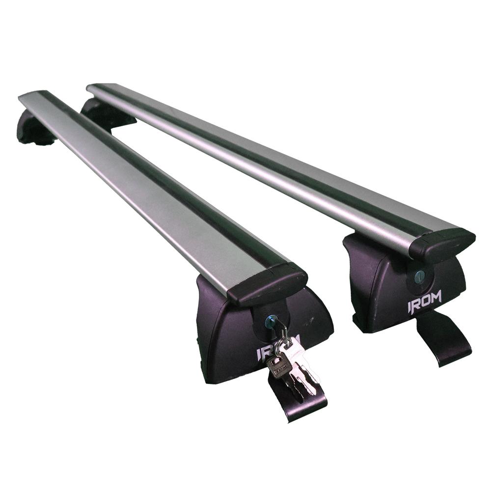 Barra Transversal De Aluminio Color Plomo De 120Cm