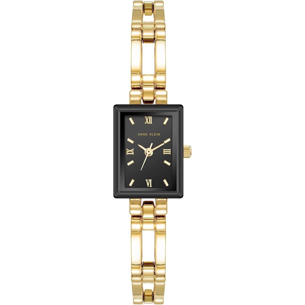 Anne Klein 10/4899SVTT reloj clásico para mujer | Dorado/Negro