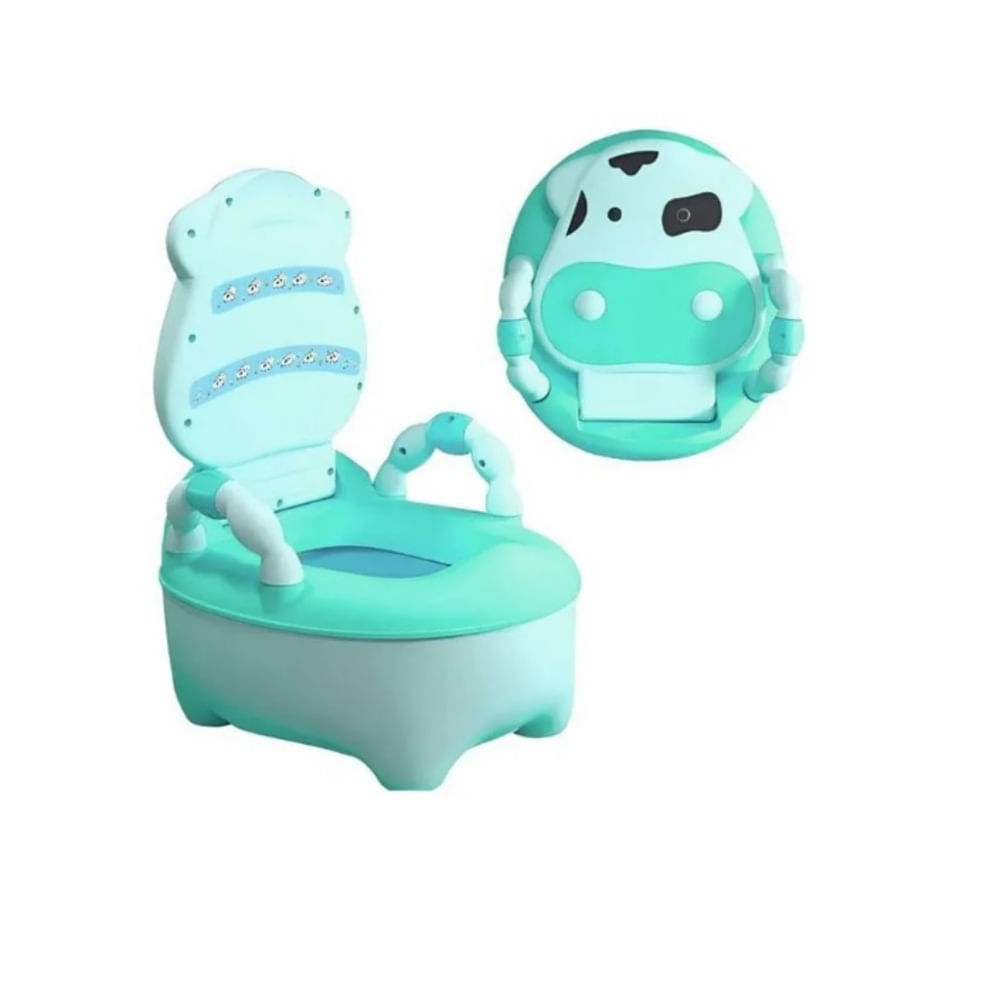 Bacinica de Vaquita para Etapa de Desarrollo Infantil Vaquita Verde Urinario