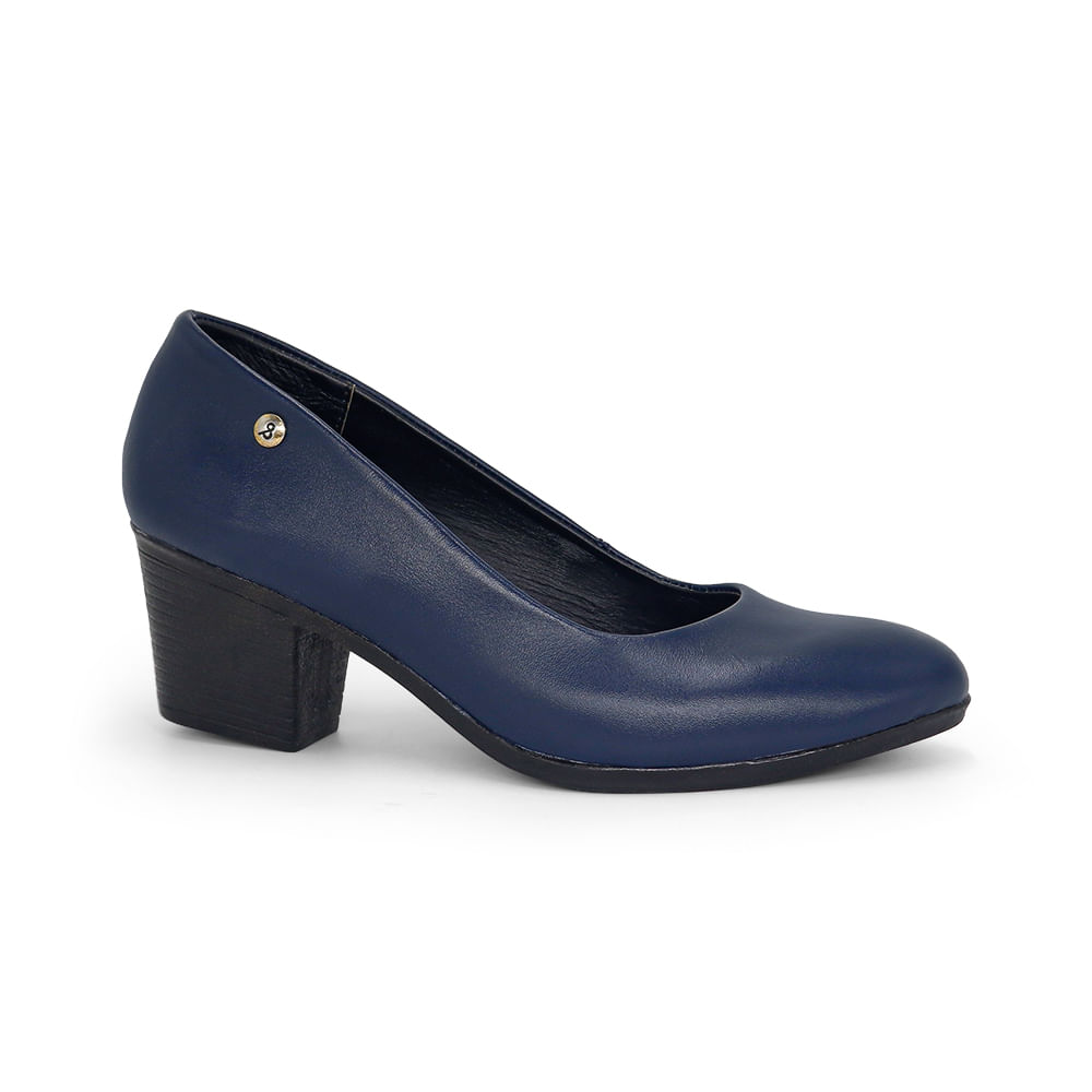 Zapato Casual Mujer Cuero Par&ss PA25Q2-03X5 Azul 39
