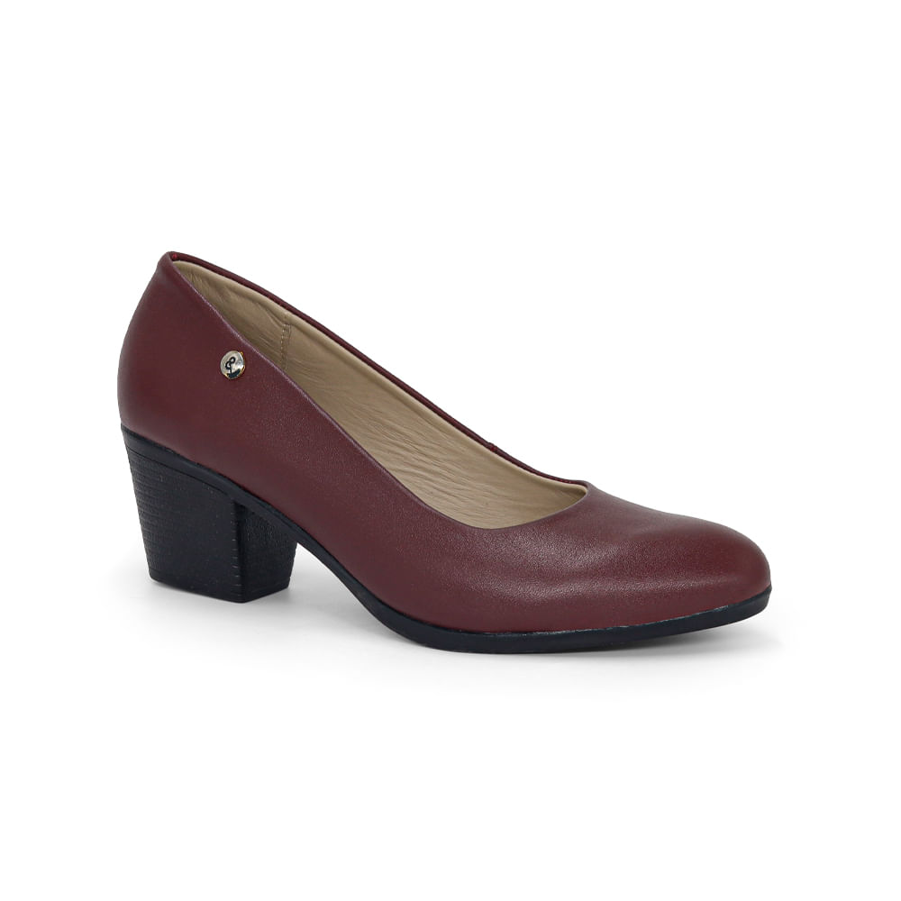Zapato Casual Mujer Cuero Par&ss PA25Q2-03X5 Guinda 35