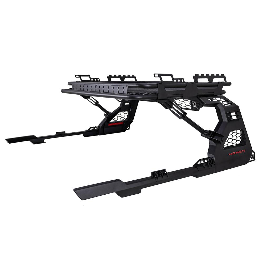 Antivuelco Hamer Con Parrilla De Acero Inoxidable De Color Negro