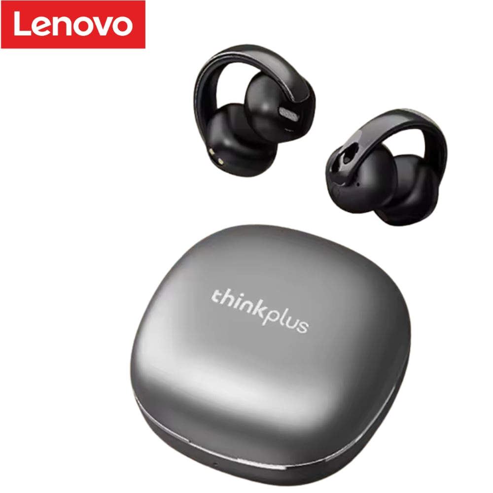 Audífono Lenovo LP38 Clip ear Gris 30h Bluetooth 5.4