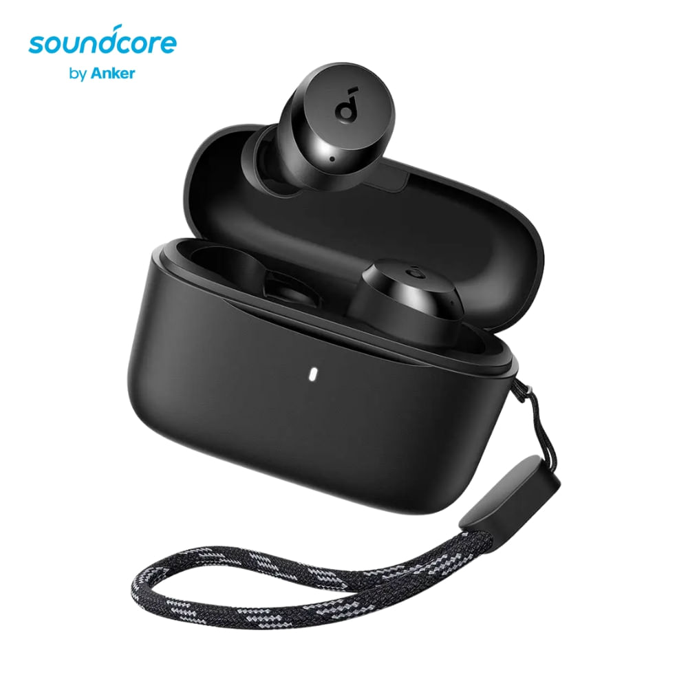 Audífonos Bluetooth SoundCore By Anker A25I BT5.3 IPX5 28Hrs Negro