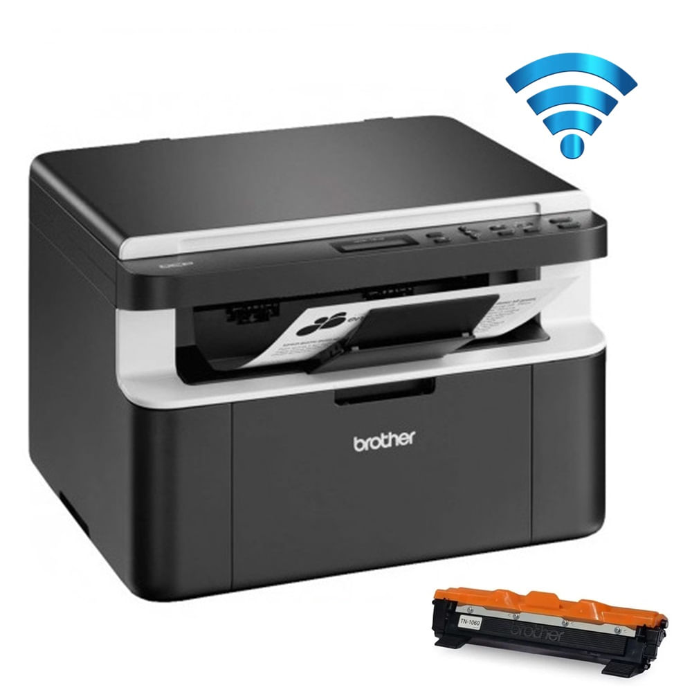 Impresora Brother Laser DCP-1617NW Multifuncional Wifi