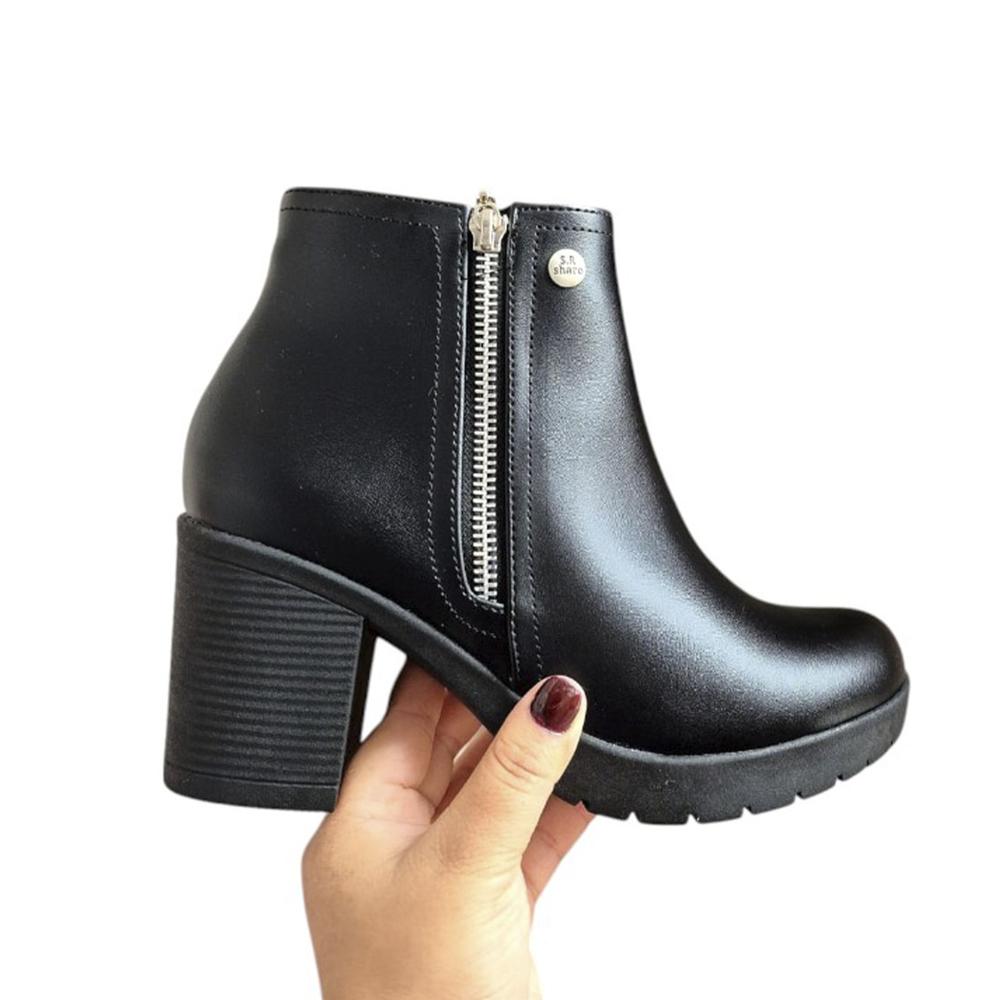 Botin Mujer Alexa Taoc 7 1177 5C-60 Color Negro Talla 38