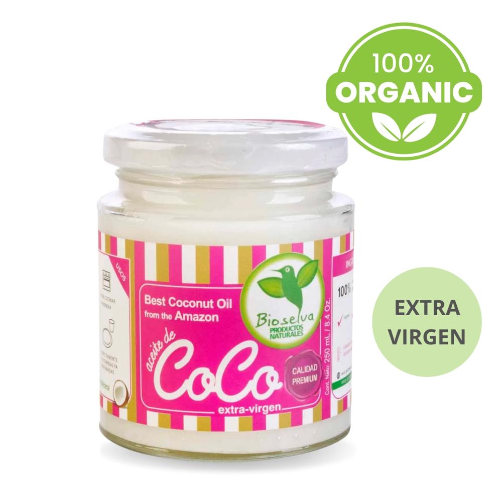 Aceite de Coco Orgánico Bioselva 250 ML