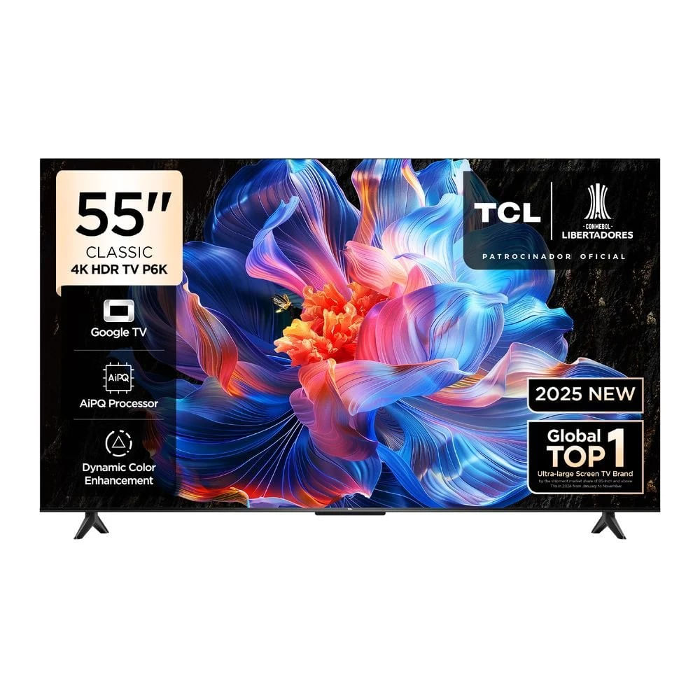 Televisor TCL LED 55"" 4K Smart TV - 55P6K Google Tv