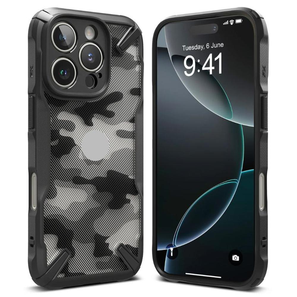 CASE RINGKE FUSION X CAMUFLADO IPHONE 16 PRO
