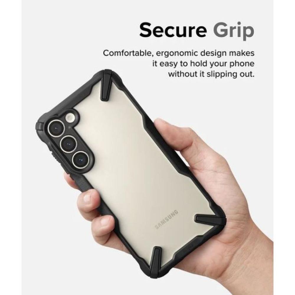 CASE RINGKE FUSION X CAMUFLADO SAMSUNG GALAXY S24 Y VIDRIO UV