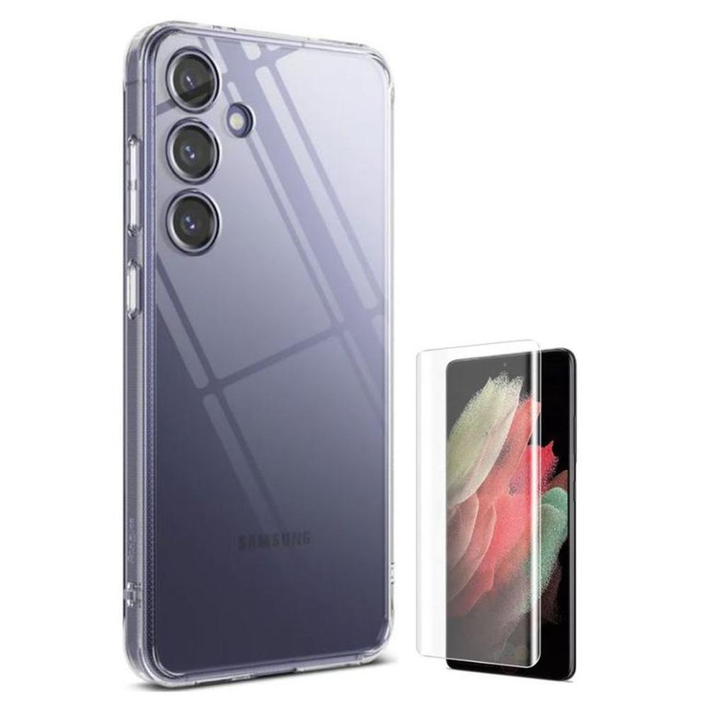 CASE RINGKE FUSION SAMSUNG GALAXY S24 Y VIDRIO UV