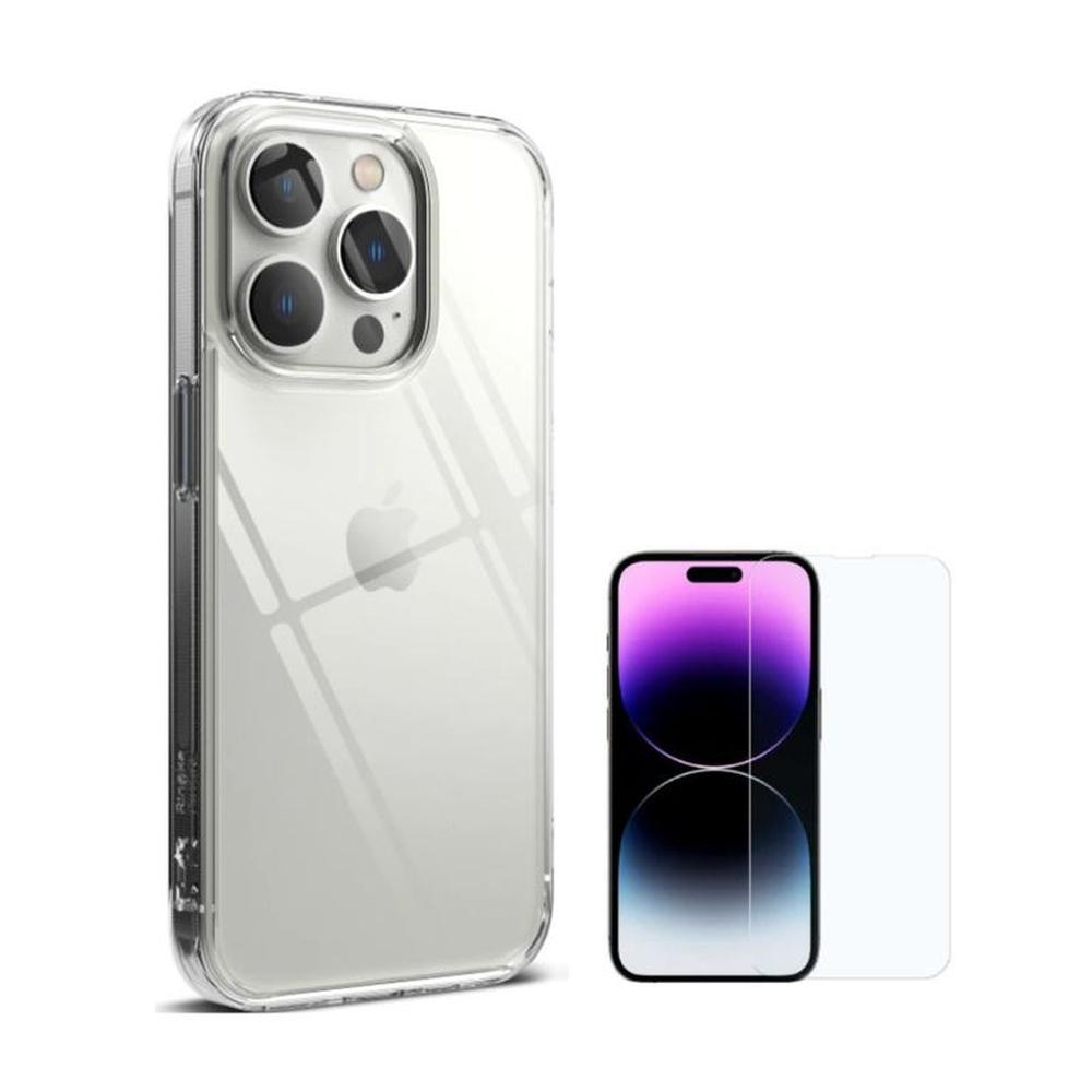 CASE RINGKE FUSION IPHONE 14 PRO MAX Y VIDRIO