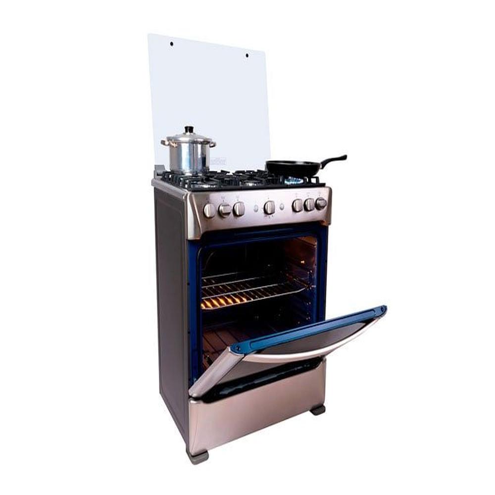 COCINA A GAS GLP/GN INDURAMA 6 HORNILLAS PARMA ZAF DE PIE