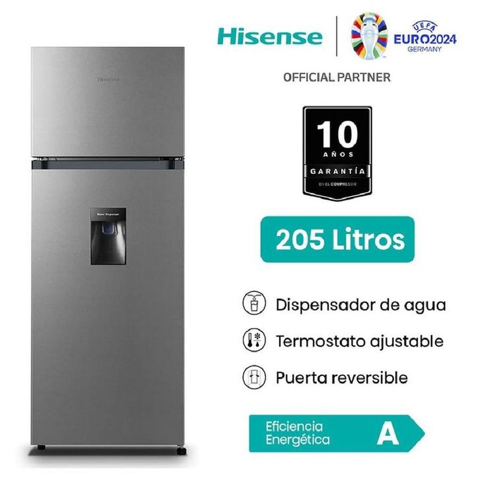 Refrigeradora HisenseTop Mount 205L BCD-205