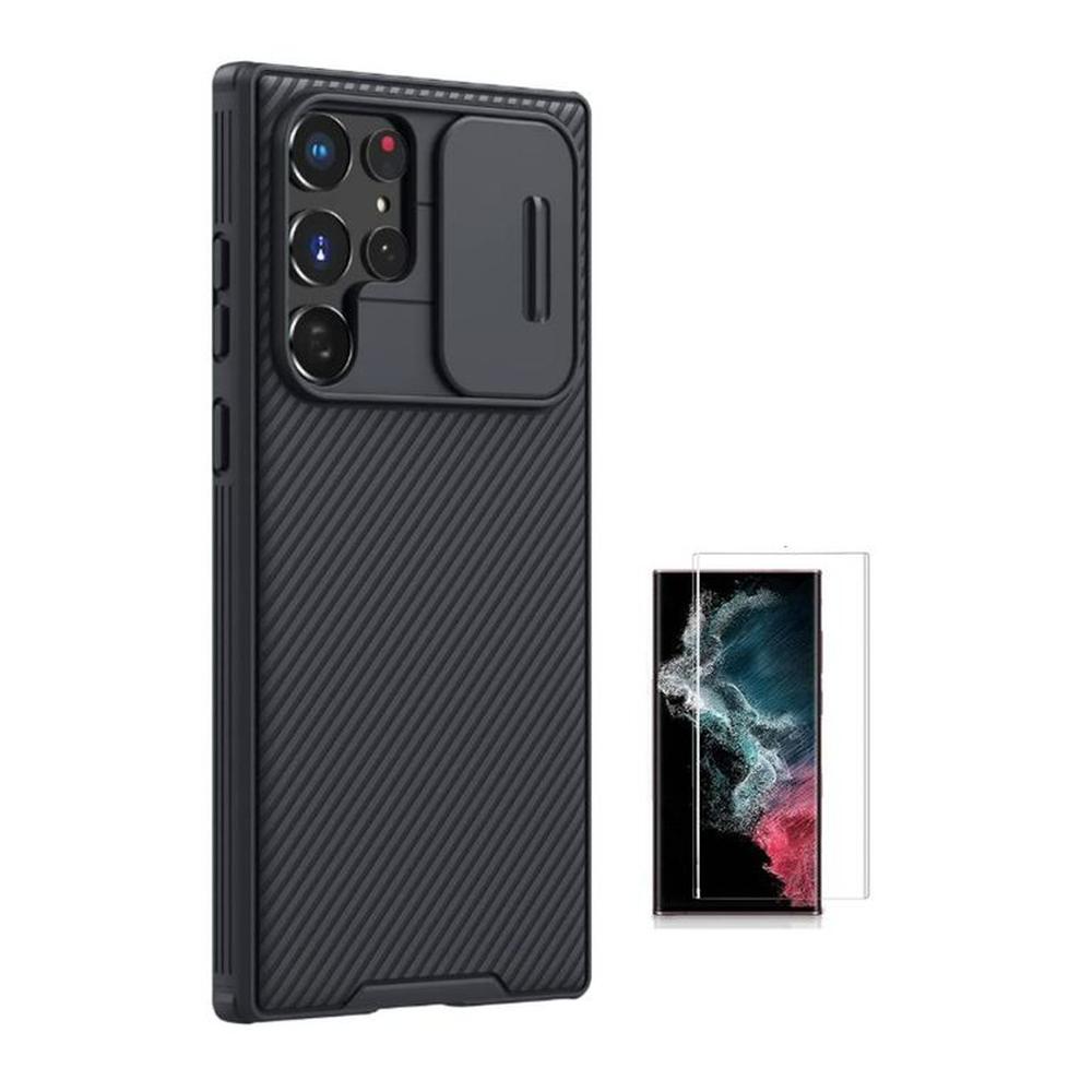 CASE NILLKIN SAMSUNG S23 ULTRA Y VIDRIO UV