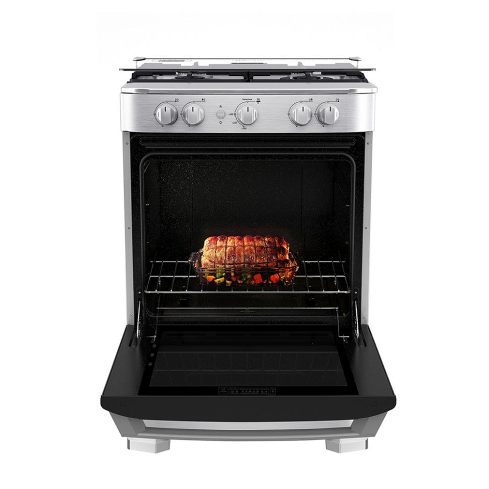 Cocina a Gas Mabe 24"" 4 Hornillas CMP6040FX1 Inox