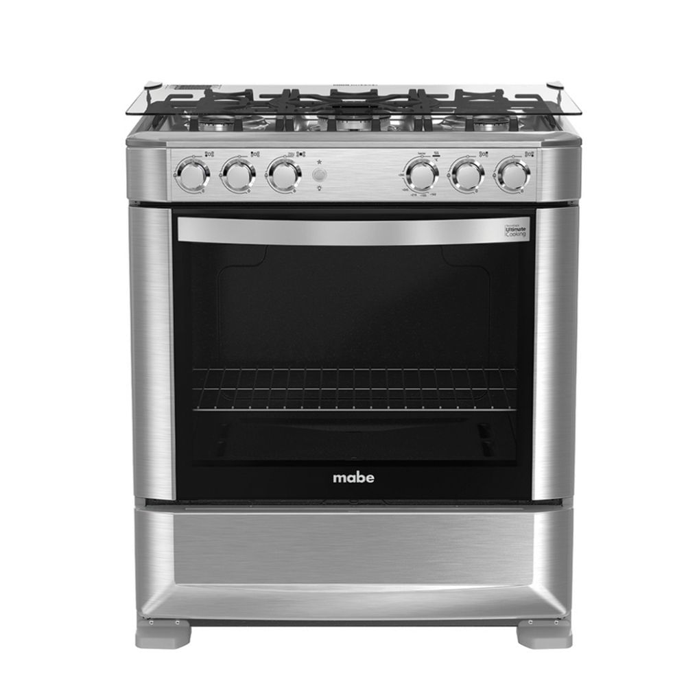 Cocina a Gas Mabe 30"" 5 Hornillas CMP7628FX0 Inox