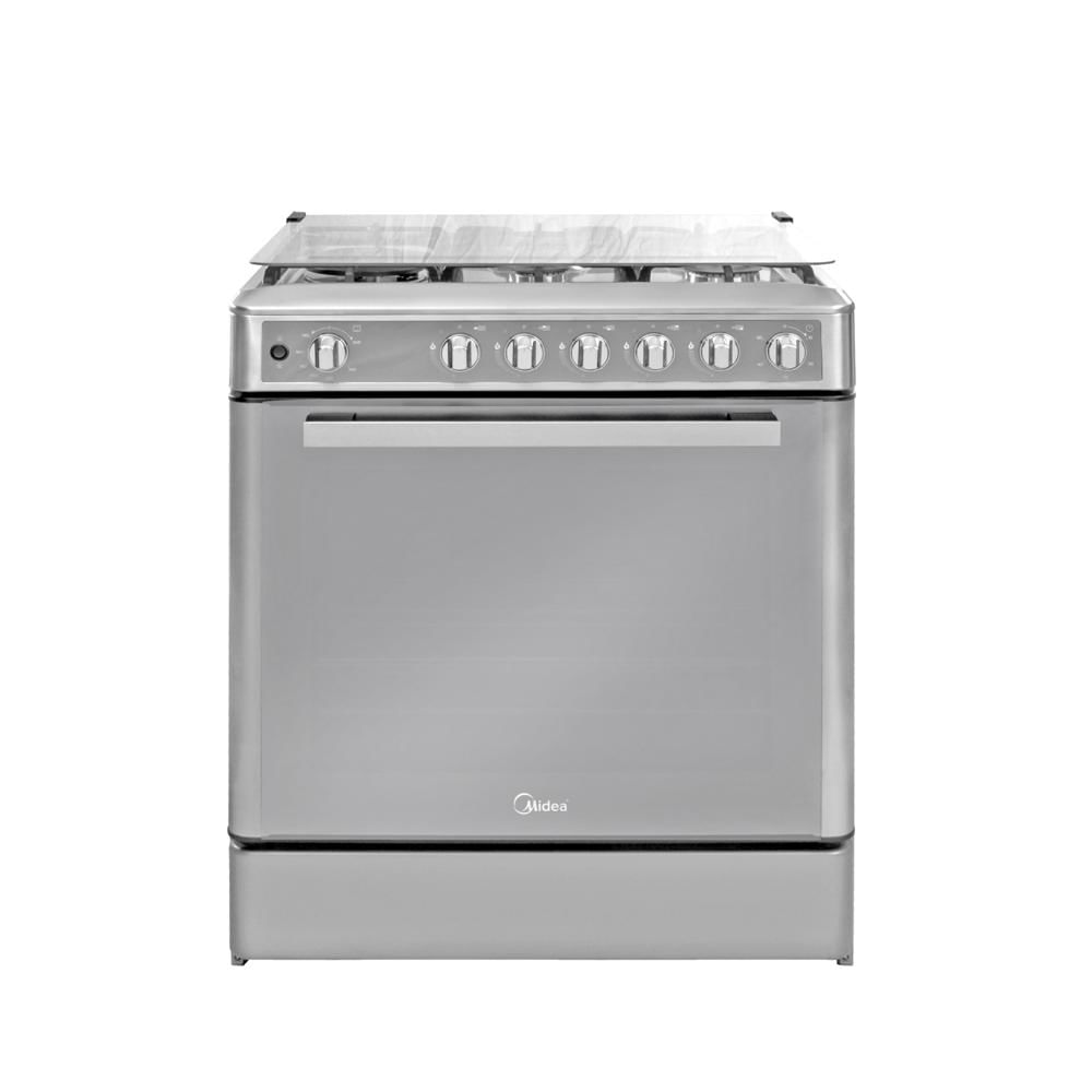 Cocina Gas Mabe MGS30F2LCCWSS-PE 30"" Inox 5 hornillas
